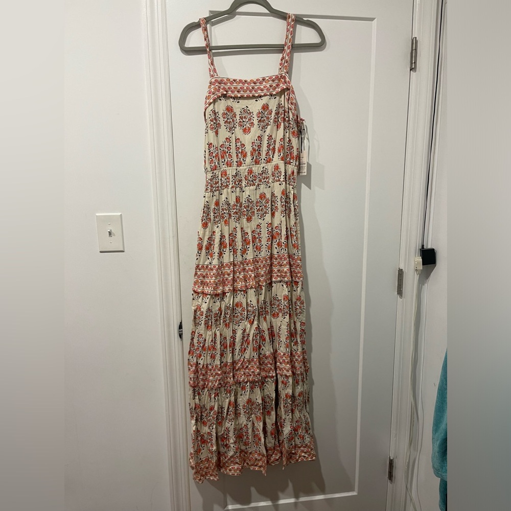 Printed Summer linen dress